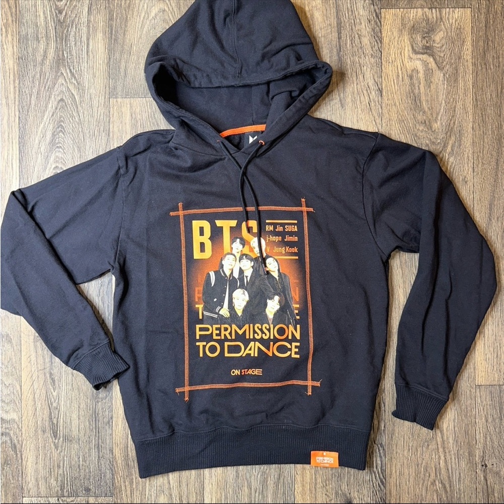 Black BTS Hoodie - Permission to Dance